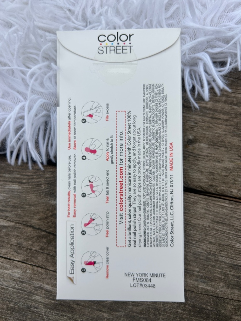 🩶5/$30 New York Minute Color Street Nail Strips Deep Raspberry Shimmer
NEW - Picture 7 of 11